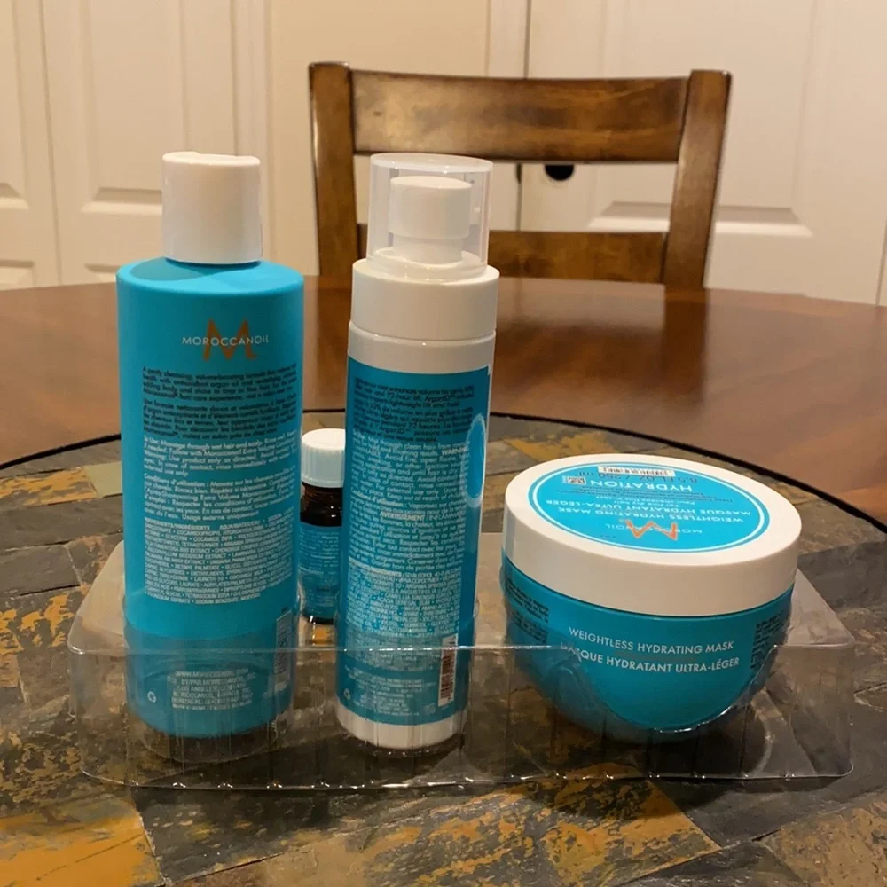 Moroccanoil Magic of Volume Weight Hydrating Mask Shampoo Mist Light Treatment